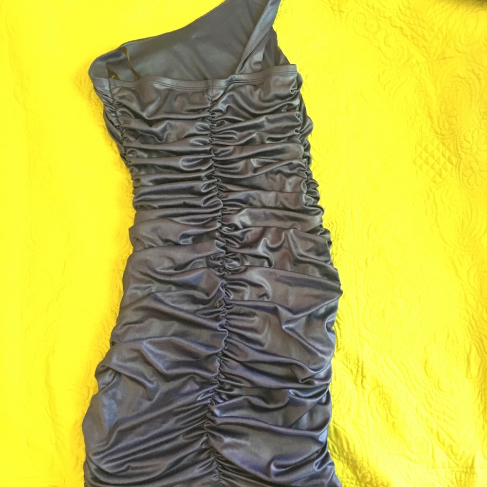 One shoulder formal dress